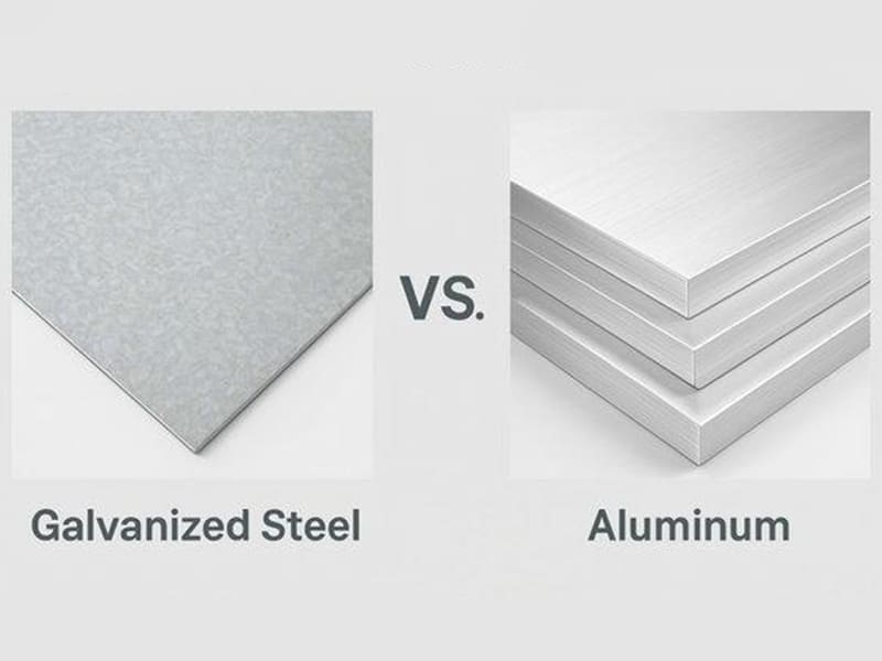 Galvanized Steel vs Aluminum Guide 800×600 alvanized Steel vs Aluminum Guide 800x600